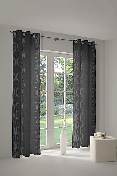 Wirth Vorhang "RICCIA" Ösen 1 Stk. tlg. günstig online kaufen