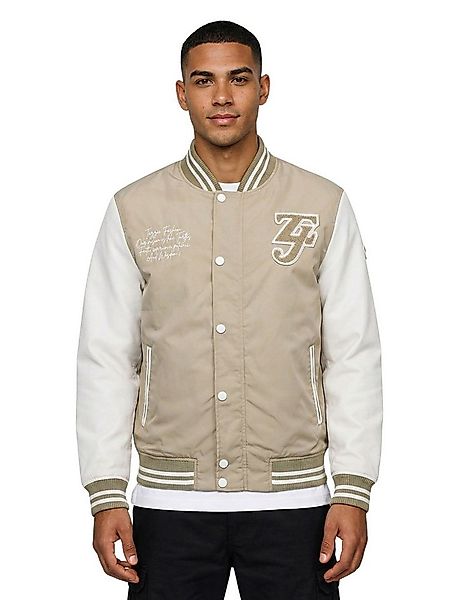 Tazzio Bomberjacke A807 College-Style mit Patch, Kontrastärmeln & Stickerei günstig online kaufen