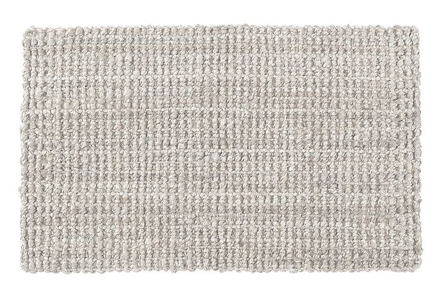 Fußmatte "Hampton" Jute Matte L 90 x 60cm weiß günstig online kaufen