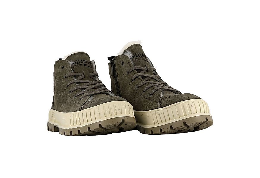 Palladium Pallashock Zip Warm Stiefelette mit Reißverschluss und Markenpatc günstig online kaufen