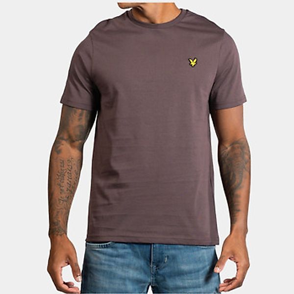 Lyle & Scott  T-Shirt Plain t-shirt - espresso günstig online kaufen