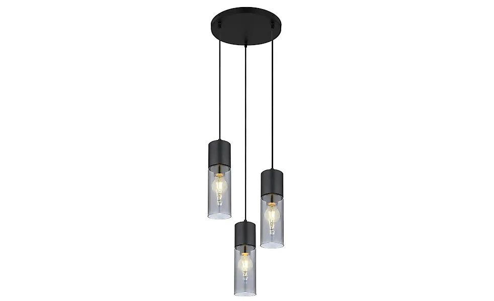 Globo Lighting Pendelleuchte   ¦ schwarz ¦ Maße (cm): B: 30 H: 150 T: 30.0 günstig online kaufen