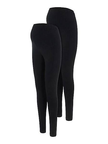 Mamalicious Leggings MLEMMA (2-tlg) Plain/ohne Details günstig online kaufen