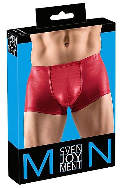 Svenjoyment Boxershorts Herren Pants Wetlook rot günstig online kaufen
