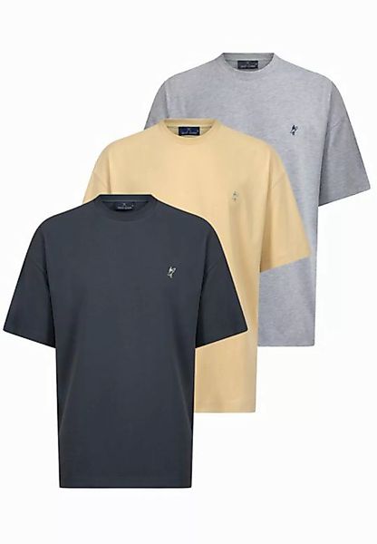 Jacey Quinn Poloshirt 3 PACK of Oversize T-Shirt günstig online kaufen