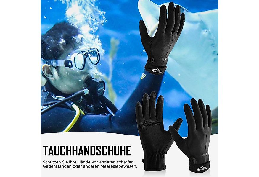 Refttenw Neoprenhandschuhe Wasserdichte Tauchhandschuhe,Bequeme, rutschfest günstig online kaufen