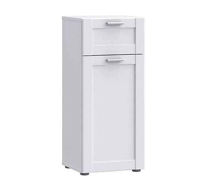 Bad-Unterschrank 1-türig 82 cm hoch Weiß günstig online kaufen