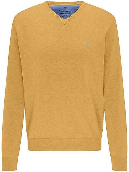 FYNCH-HATTON Strickpullover - V-Neck Pullover - Fein Strickpullover günstig online kaufen