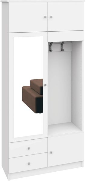 borchardt Möbel Garderobenschrank viel Stauraum, Kleiderstange, günstig online kaufen