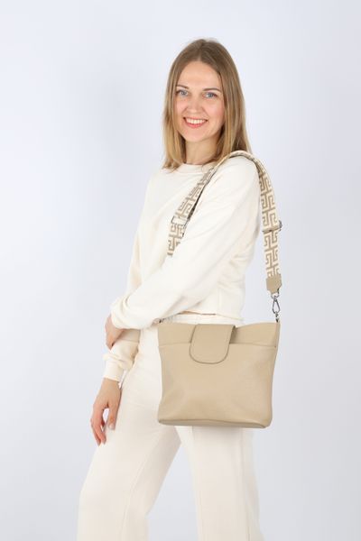 MIRROSI Umhängetasche Damen Crossbody Bag, Echtleder günstig online kaufen