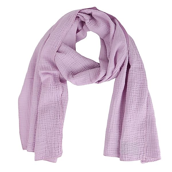 MIRROSI Modeschal weicher Unifarbe Schal 100% Baumwolle, Made in Italy, (Vi günstig online kaufen