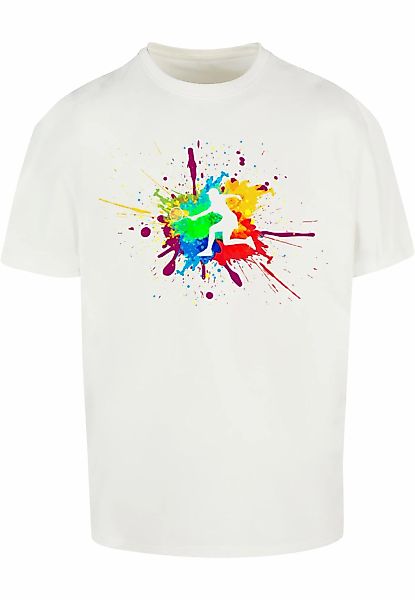 Merchcode T-Shirt "Merchcode Herren Color Splash Player Heavy Oversized Tee günstig online kaufen