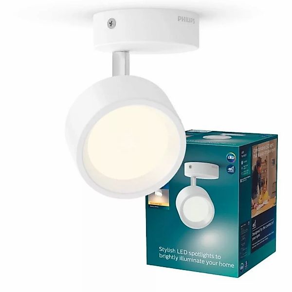 LED Deckenspot Bracia in Weiß 5,5W 550lm günstig online kaufen