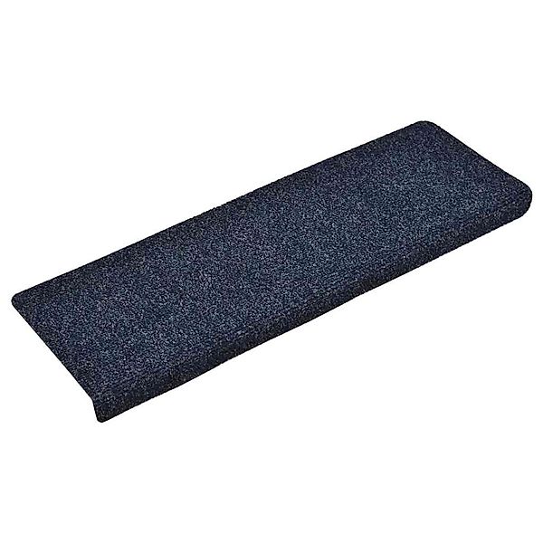 vidaXL Stufenmatten Selbstklebend 30 Stk 65x21x4 cm Blau Rechteckiger Rand günstig online kaufen
