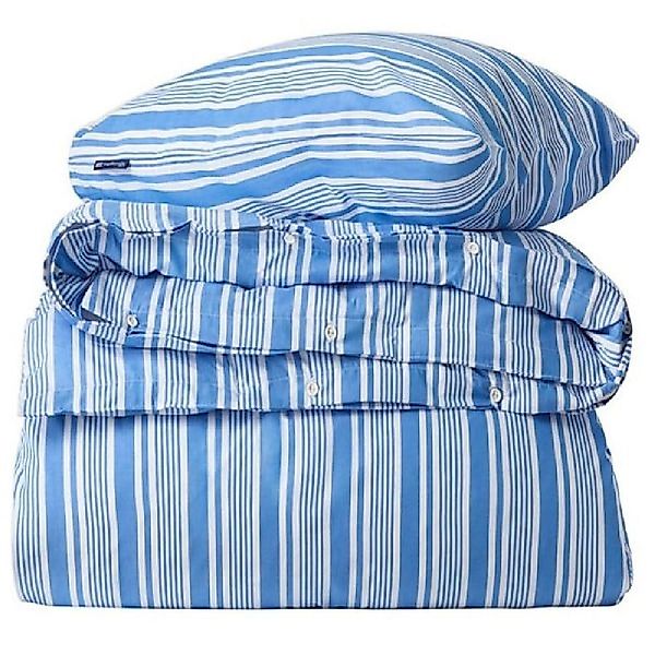 Lexington Bettwäsche Bettwäsche Blau Weiß Gestreift günstig online kaufen