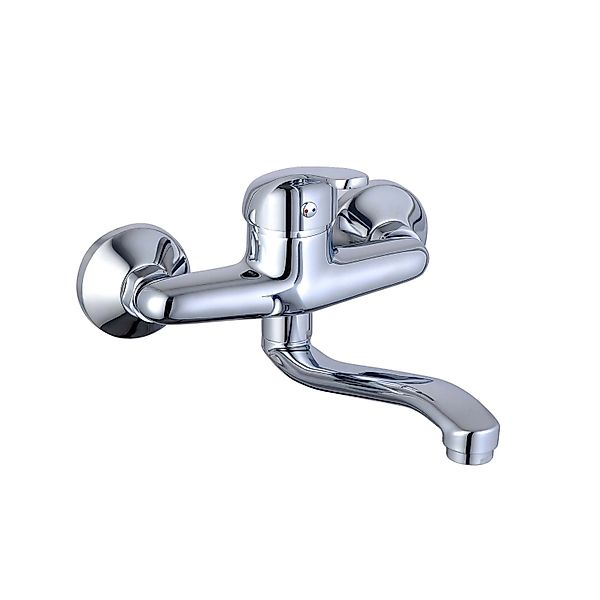 Eisl Spültischarmatur EUROPA Küchenarmatur für Wandmontage Chrom günstig online kaufen