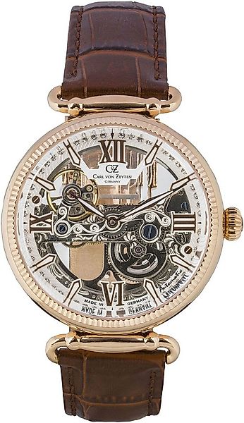 Carl von Zeyten Automatikuhr Elzach CVZ0031RWHS, Armbanduhr, Herrenuhr, Mad günstig online kaufen