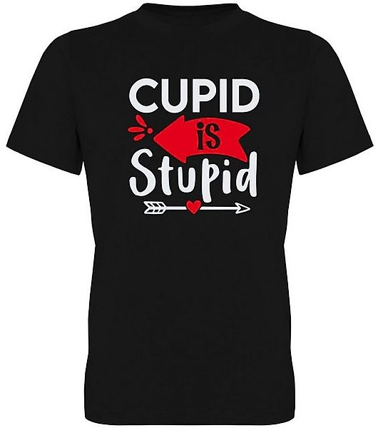 G-graphics T-Shirt Cupid is stupid Herren T-Shirt, mit Frontprint, zum Vale günstig online kaufen