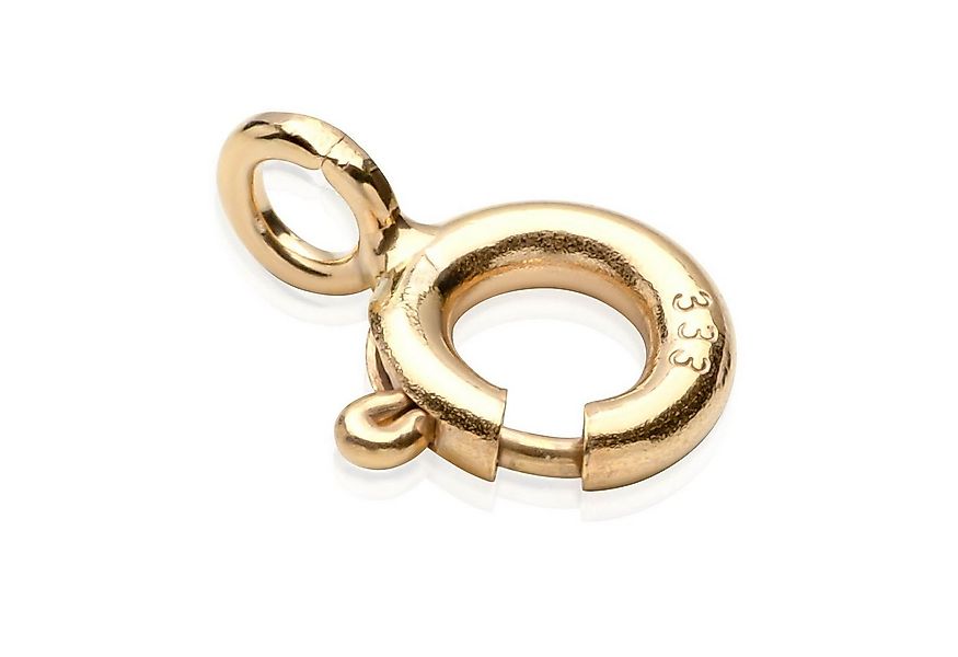 NKlaus Schmuckset 1 x Federring Verschluss Ø 5,4mm 333er Gelbgold Er günstig online kaufen