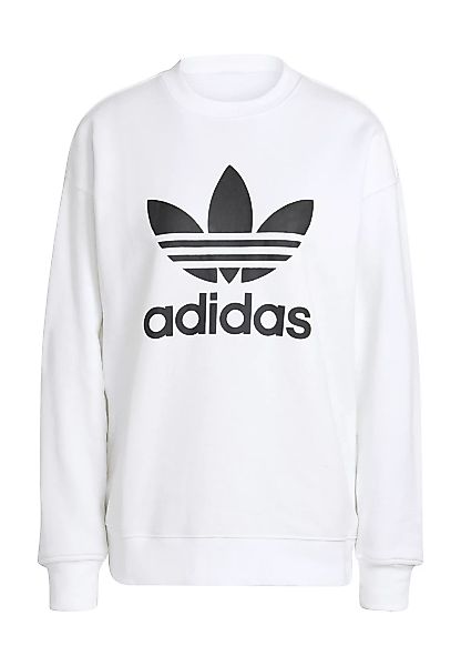 Adidas Originals Adicolor Trefoil Sweatshirt 44 White günstig online kaufen