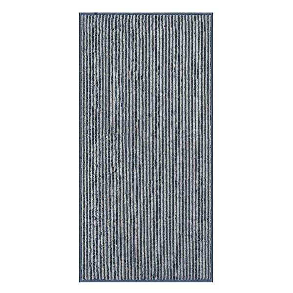 Cawö Handtücher Luxury Home Two-Tone Stripe 480 - Farbe: nachtblau - 10 - D günstig online kaufen