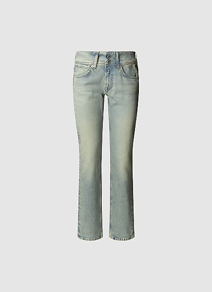 Pepe Jeans Slim-fit-Jeans "SLIM JEANS LW" mit doppeltem Knopfverschluss günstig online kaufen