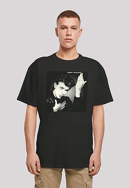 F4NT4STIC T-Shirt David Bowie Rock Music Band Heroes Album Cover Print günstig online kaufen