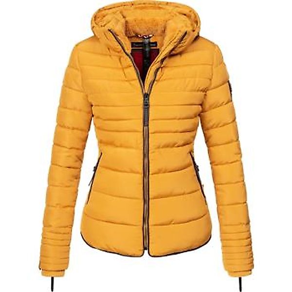 Marikoo Winterjacke "Amber", mit Kapuze, stylische Steppjacke mit Teddyfutt günstig online kaufen