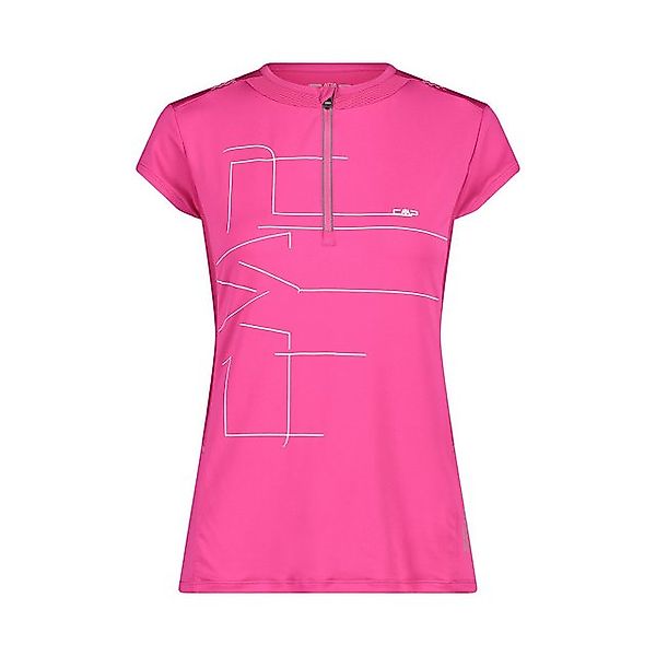 CMP T-Shirt CMP Damen Radsportshirt WOMAN T-SHIRT HALF ZIP 31C7836 günstig online kaufen