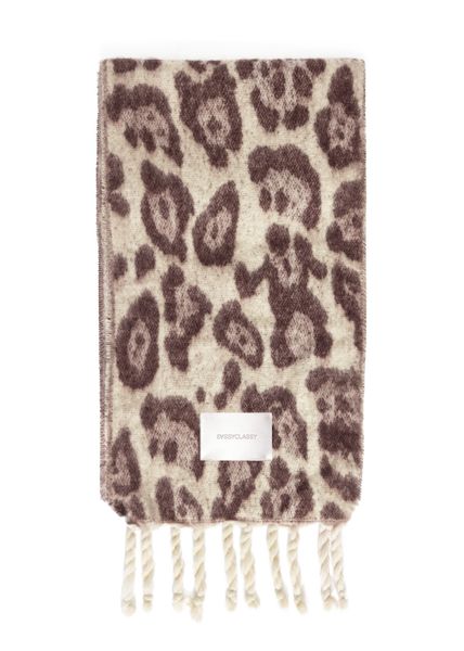 SASSYCLASSY Schal Schal Damen mit Leo-Print günstig online kaufen