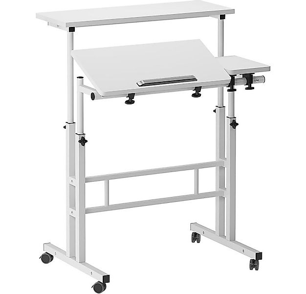 GarveeMore Schreibtisch Mobiler Schreibtisch verstellbarer Computer-Tisch R günstig online kaufen