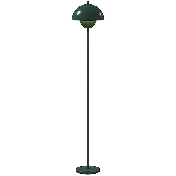 HOMCOM Stehlampe Wohnzimmer Stehleuchte mit rundem Schirm, reflektierendes günstig online kaufen