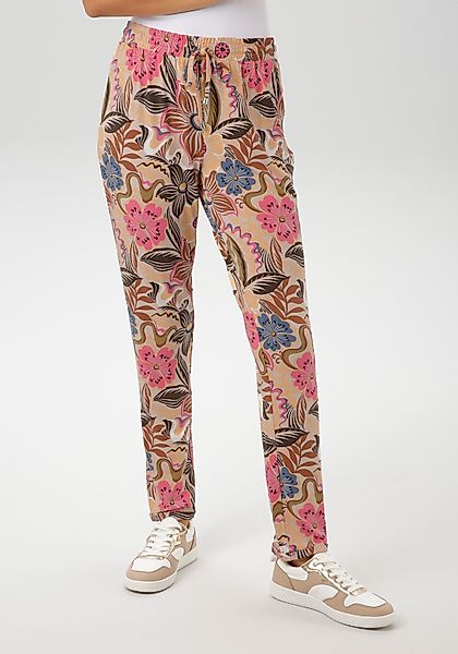 Aniston CASUAL Schlupfhose mit großflächigen Blüten günstig online kaufen