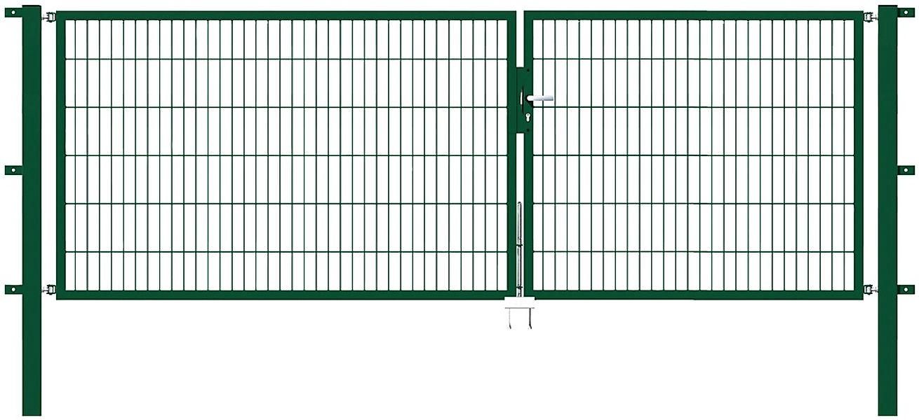 Alberts Zaundoppeltür "Flexo" 350 cm Breite, in versch. Höhen günstig online kaufen