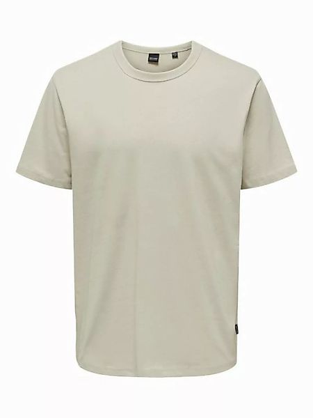 ONLY & SONS T-Shirt Weiches Rundhals T-Shirt Kurzarm ONSSMART Basic Shirt ( günstig online kaufen