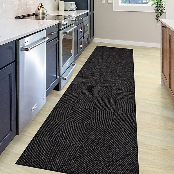 my home Teppich "Anna, auch als Läufer erhältlich" rechteckig 3 mm Höhe In- günstig online kaufen