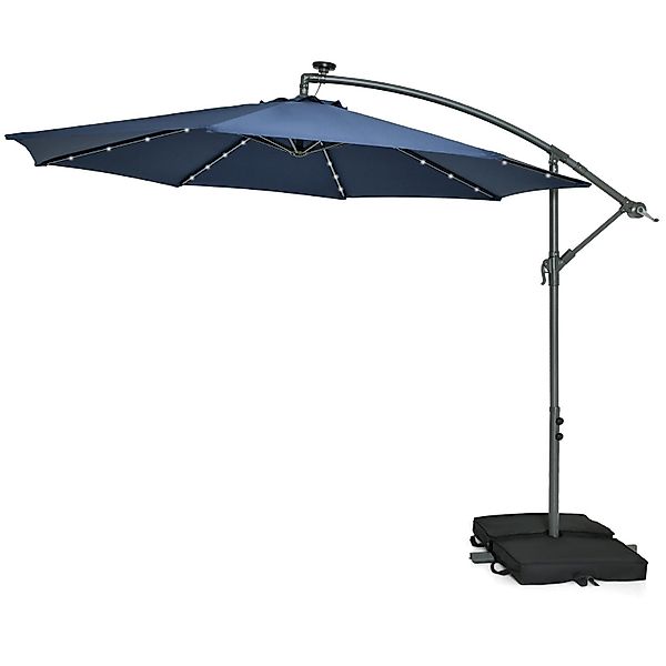KOMFOTTEU Sonnenschirm Ø 300 cm, mit günstig online kaufen