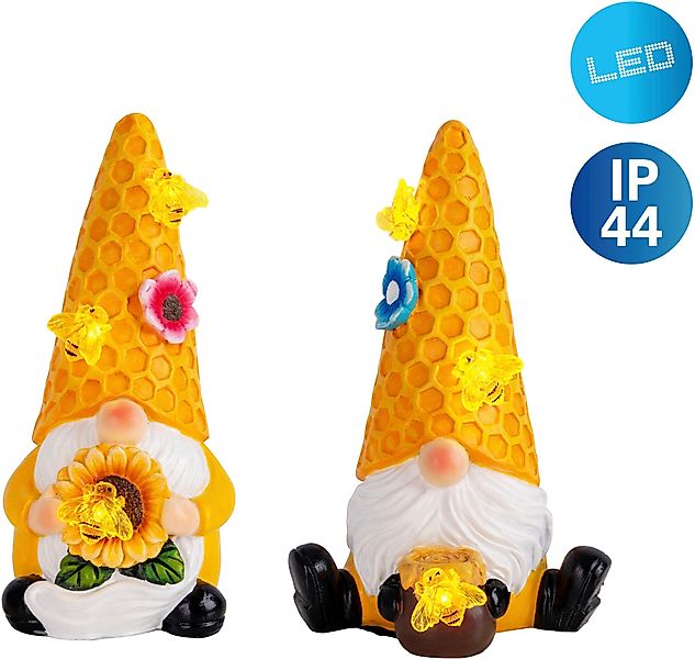 näve LED Solarleuchte "Abby", 2 flammig, Leuchtmittel LED-Modul  LED fest i günstig online kaufen