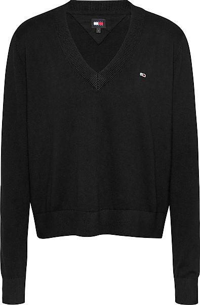 Tommy Jeans Strickpullover TJW ESSENTIAL VNECK günstig online kaufen