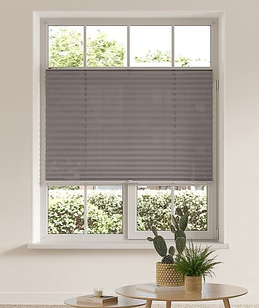 my home Plissee LAHOLM, Lichtschutz, ohne Bohren, verspannt, Klemmfix, Fixm günstig online kaufen