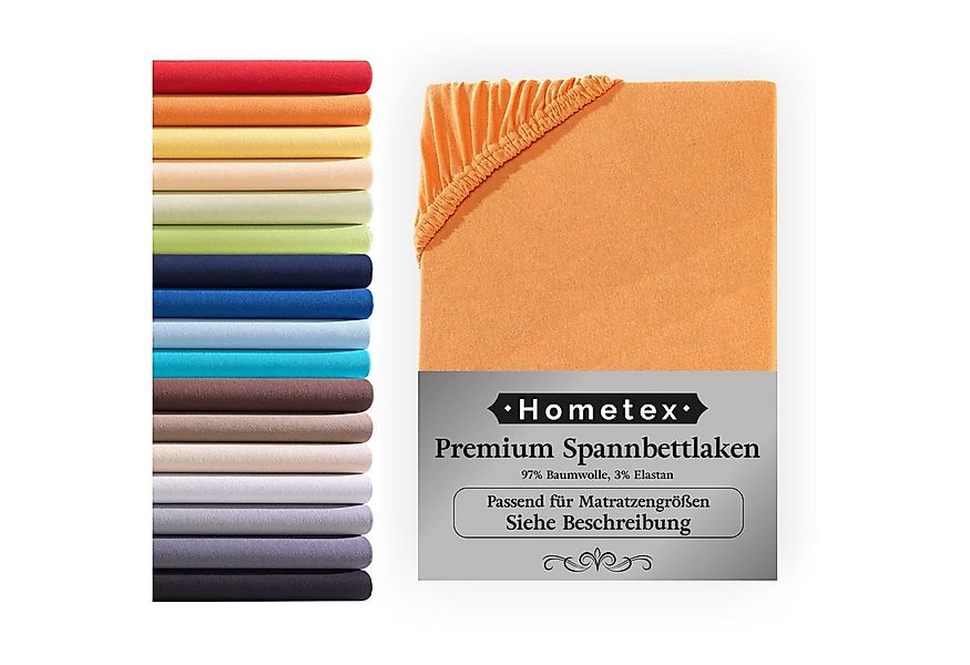 Hometex Premium Textiles Spannbettlaken Premium Boxspringbett Spannbetttuch günstig online kaufen