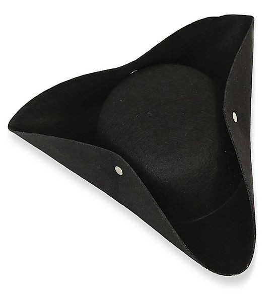 Fries Piraten-Kostüm Dreispitz Piraten Hut Schwarz Halloween Karneval Fasch günstig online kaufen