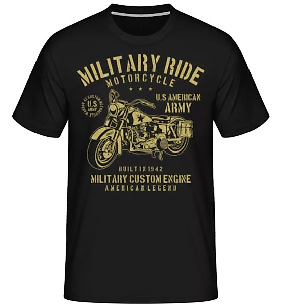 Military Ride · Shirtinator Männer T-Shirt günstig online kaufen