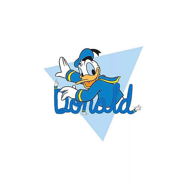 Komar Wandbild Donald Duck Triangle Disney B/L: ca. 30x40 cm günstig online kaufen