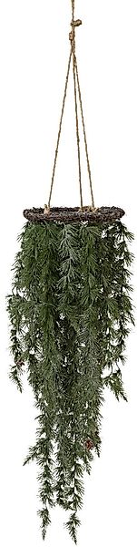 Winterliche Kunstpflanze Weihnachtsdeko Zeder, Creativ deco, günstig online kaufen