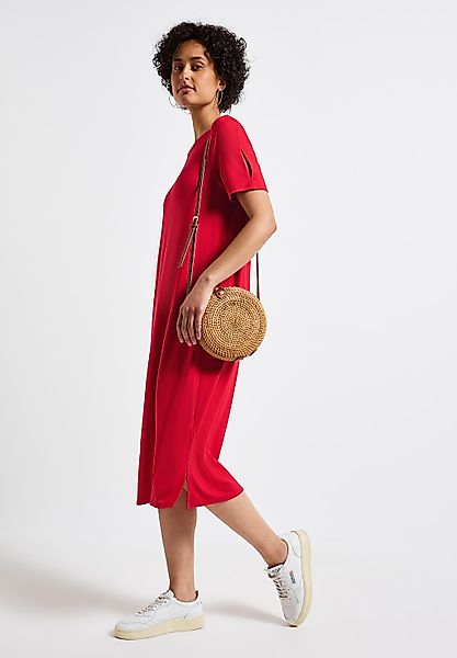 STREET ONE Shirtkleid, mit Schlitzdetail günstig online kaufen