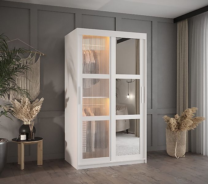 ABIKS MÖBEL Schwebetürenschrank FLUTES 2 Schlafzimmerschrank günstig online kaufen