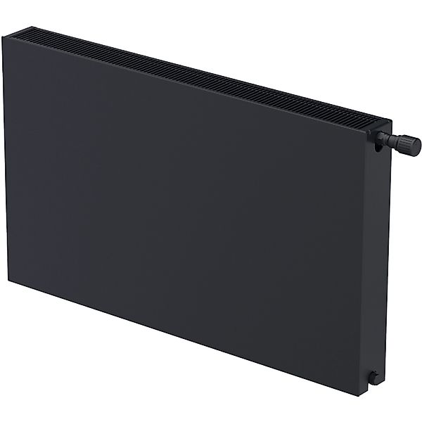 Sanicomfort Universal-Planheizkörper Typ 22 DK 80 x 10,5 x 60 cm Schwarz Ma günstig online kaufen