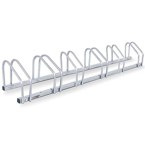 CCLIFE Fahrradständer Boden für 6 Fahrräder mit Reifenbreiten bis 65mm günstig online kaufen