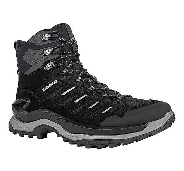 Lowa Innovo Mid GTX (All-Terrain, Veloursleder, wasserdicht) schwarz/grau W günstig online kaufen
